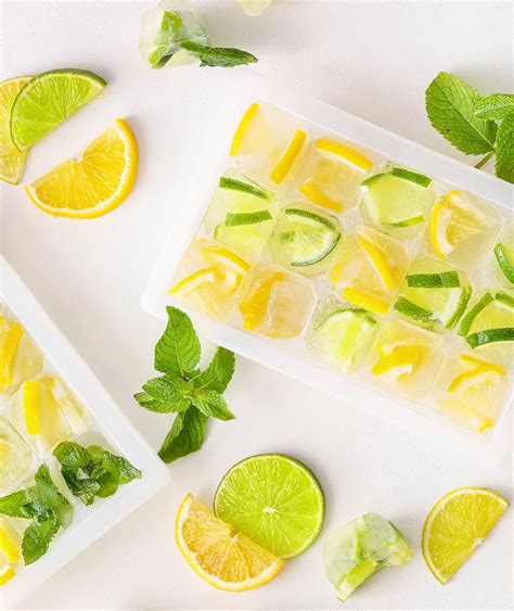 infused ice cube recipes
